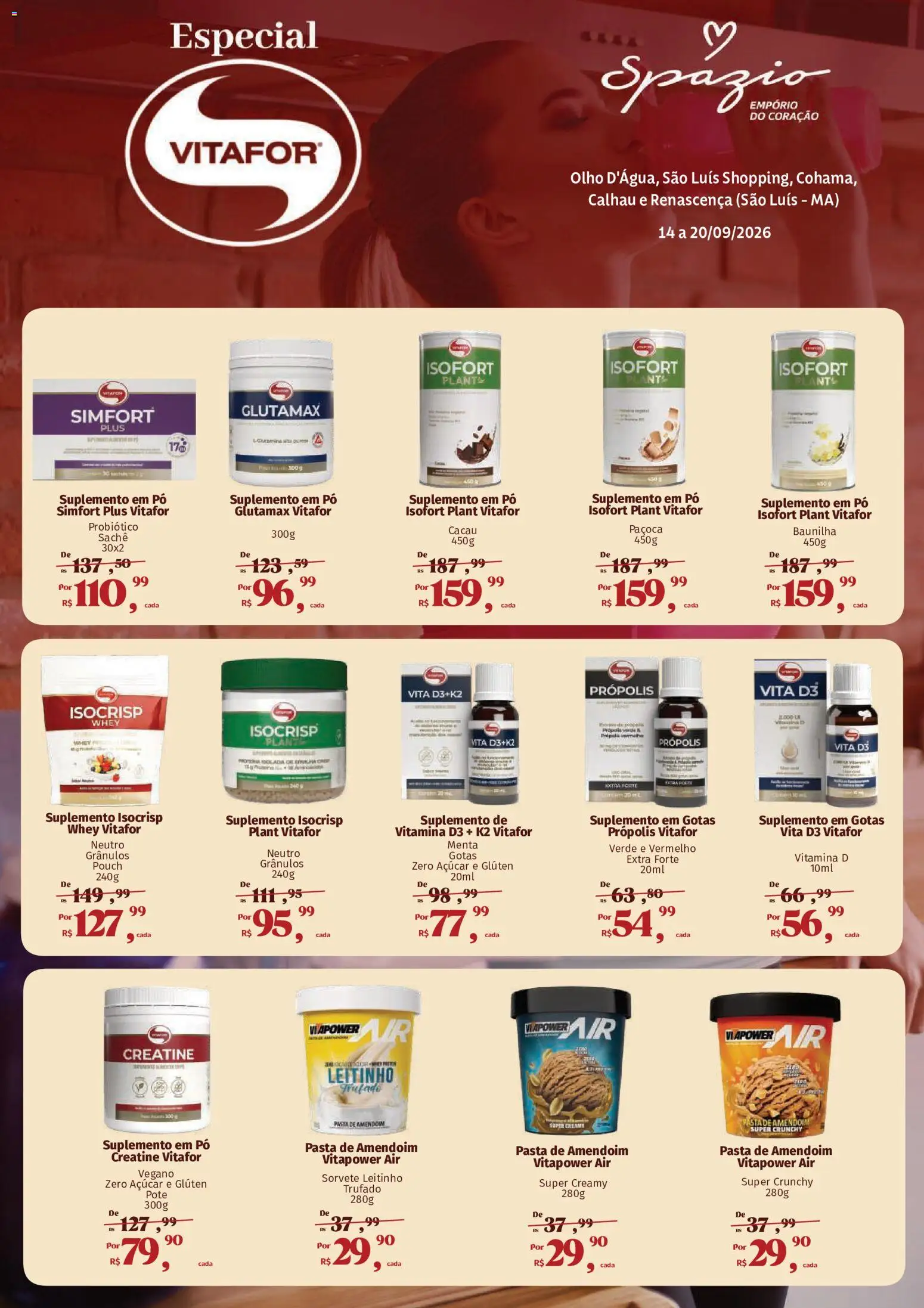 Mateus Folheto - válido de 14/09/2026 | Página: 1 | Produtos: Vitamina d, Sorvete, Açúcar, Própolis