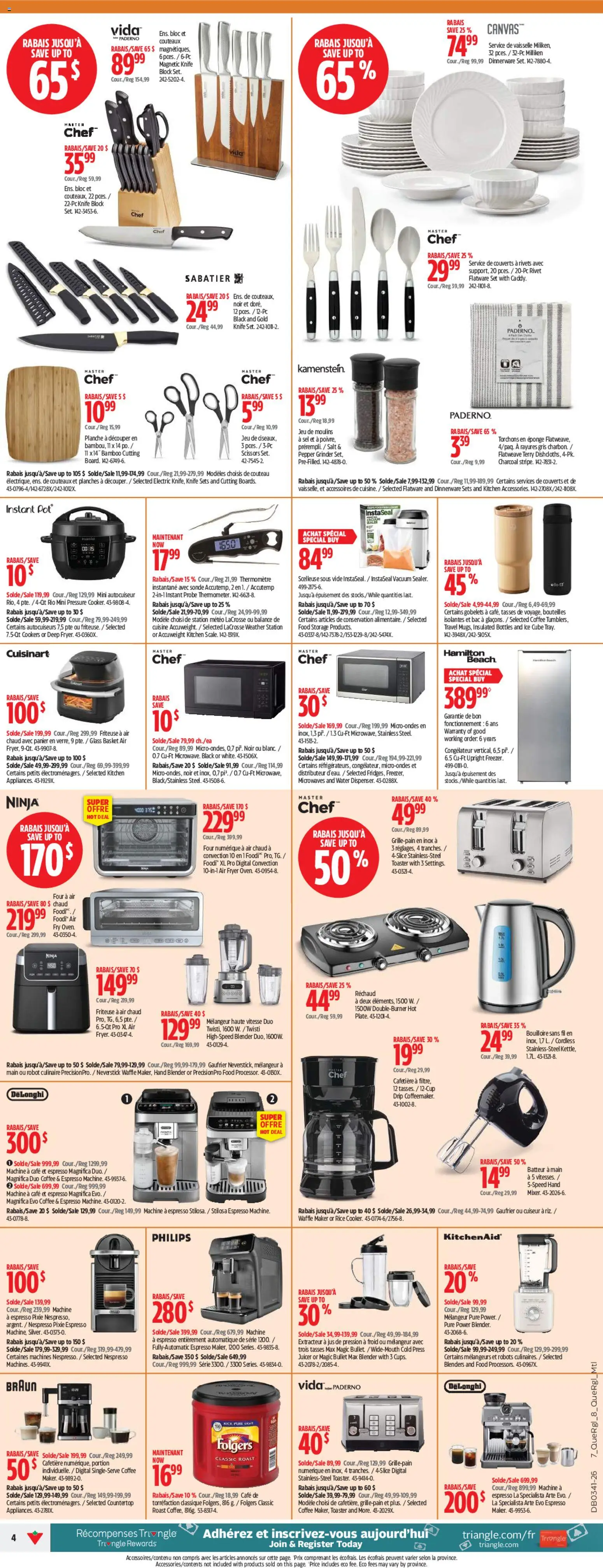 Canadian Tire flyer valid from Oct 8, 2026 | Page: 4