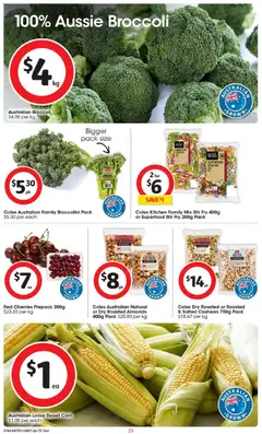 Preview of Coles catalogue - valid from 08/07/2026 | Page: 23 | Products: Almonds, Cherries