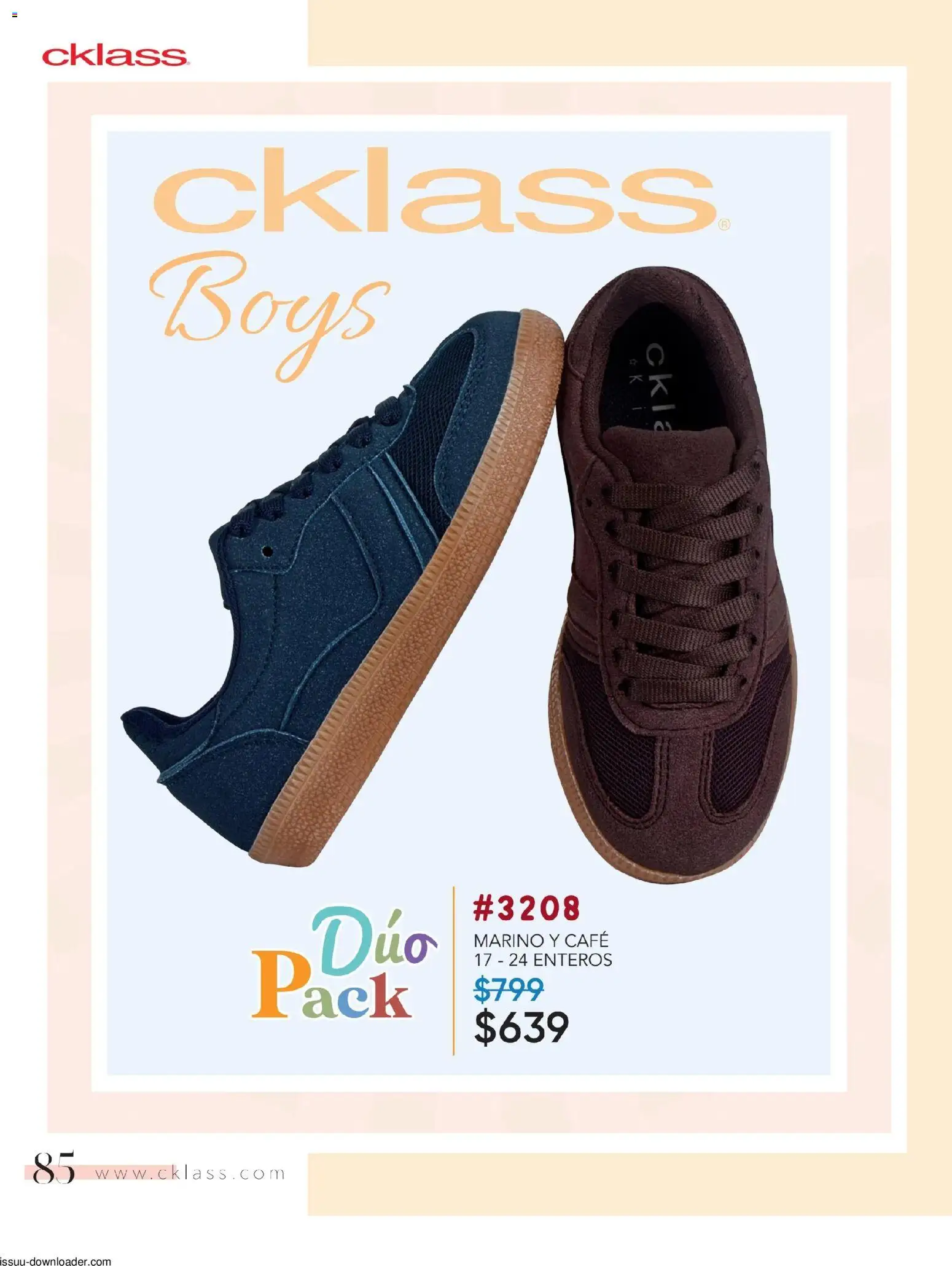 Nuevas ofertas de Cklass válidas en toda la República Mexicana desde el 26/01/2026. ¡Encuentra las mejores ofertas en Cklass catálogo Especial Calzado! | Página: 86 | Productos: Café