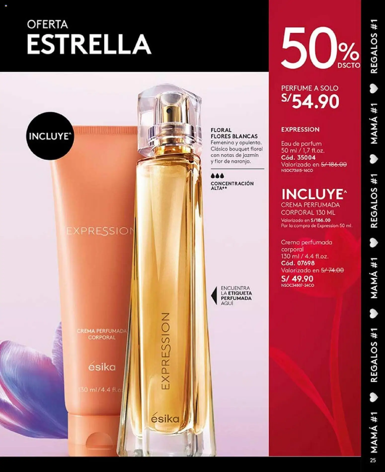 Catálogo Ésika válido desde 04.04.2026 | Página: 25 | Productos: Crema, Perfume
