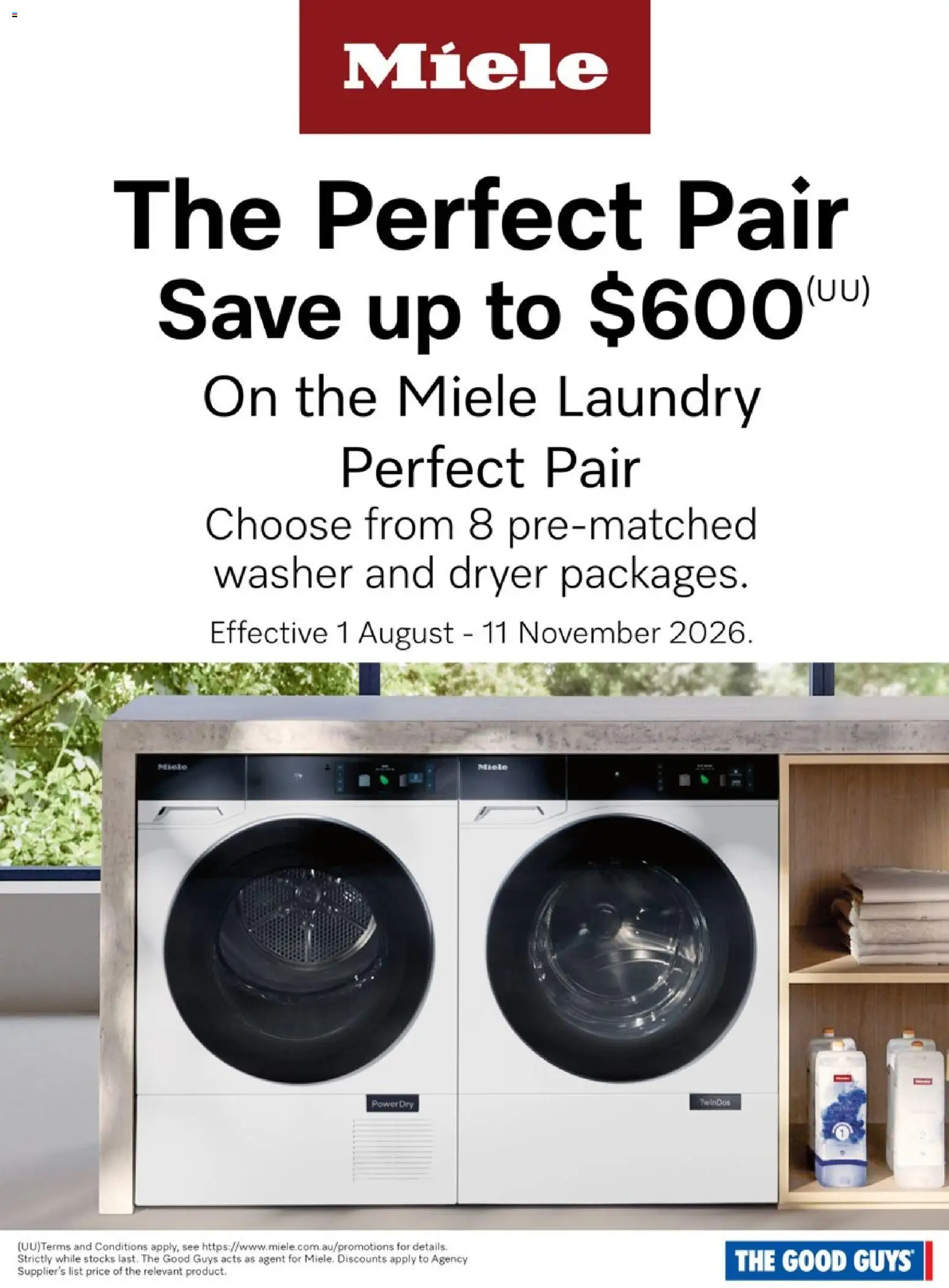 The Good Guys catalogue - valid from 01/10/2026 | Page: 2 | Products: Laundry, Dryer, Washer