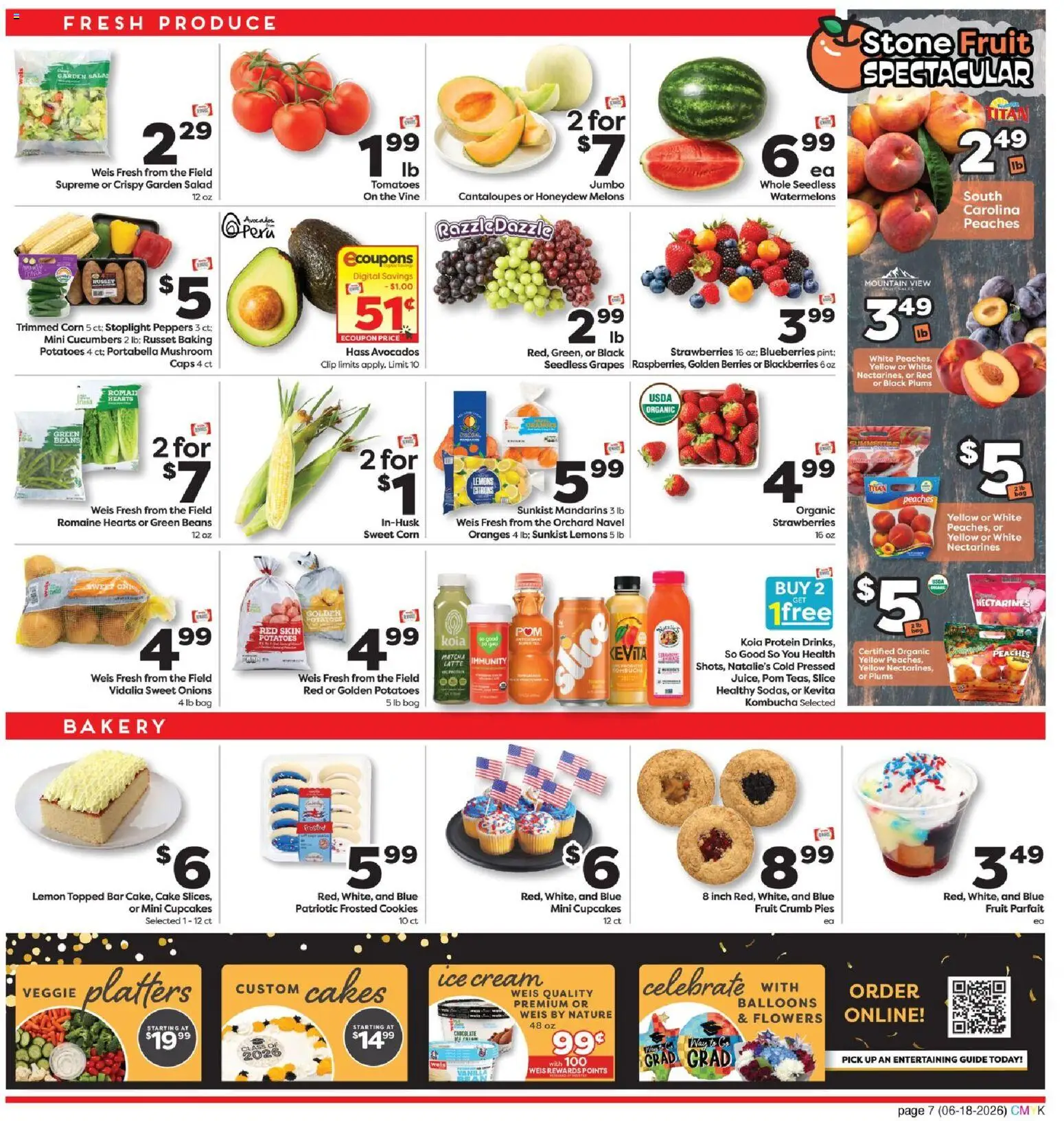Weis Monthly Ad - valid from 18.06.2026 | Page: 7