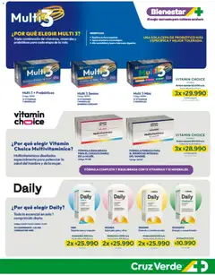 Cruz Verde Descuentos válido desde el 31.08.2026 | Página: 27 | Productos: Probióticos, Vitaminas, Multivitamínico