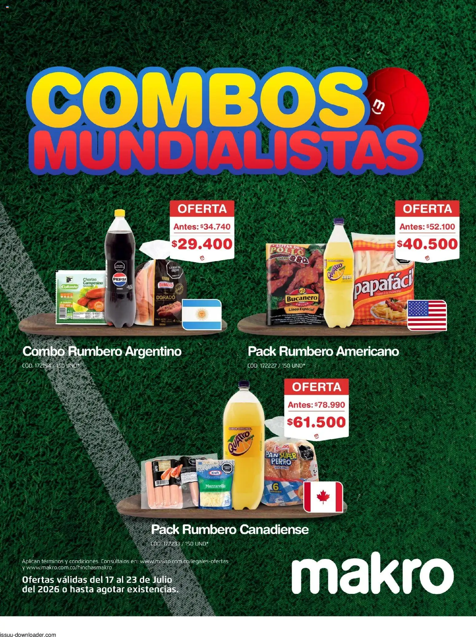 Makro revista - valida desde el 17/07/2026 | Página: 2 | Productos: Pollo, Chorizo, Pan