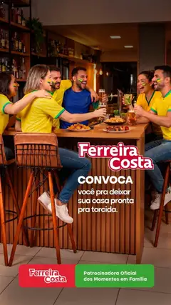 Ferreira Costa - Ofertas atuais - Pré-Visualização do folheto da loja Ferreira Costa, válido de 18.05.2026