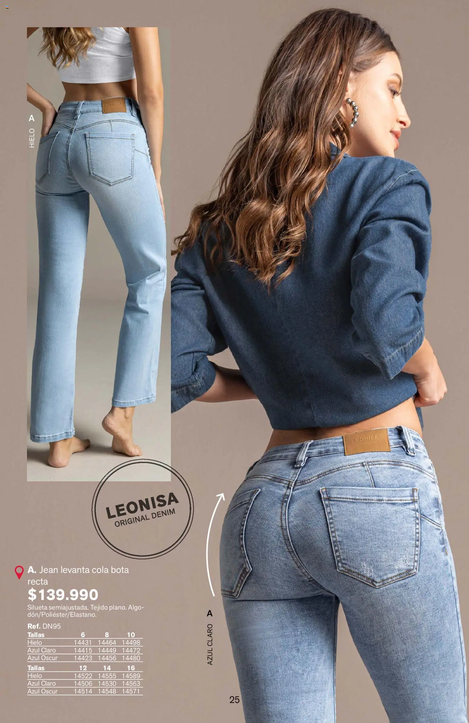 Leonisa revista - valida desde el 15/07/2026 | Página: 25 | Productos: Jean