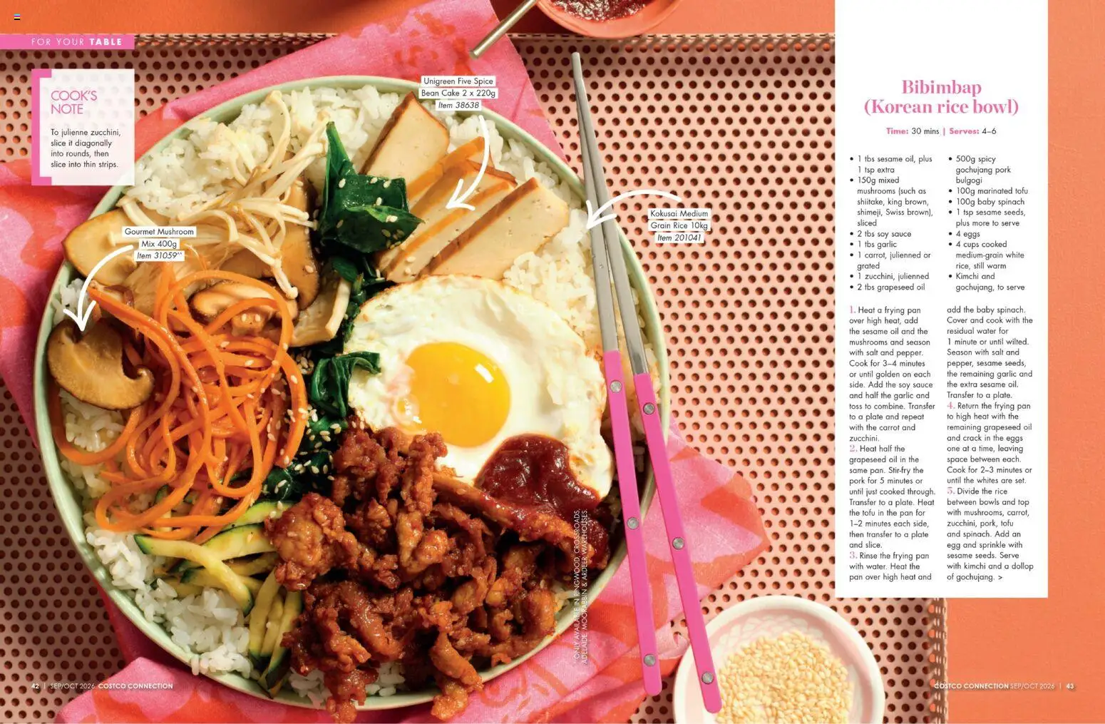 Costco catalogue - valid from 01/09/2026 | Page: 22 | Products: Rice, Spinach, Sauce, Garlic