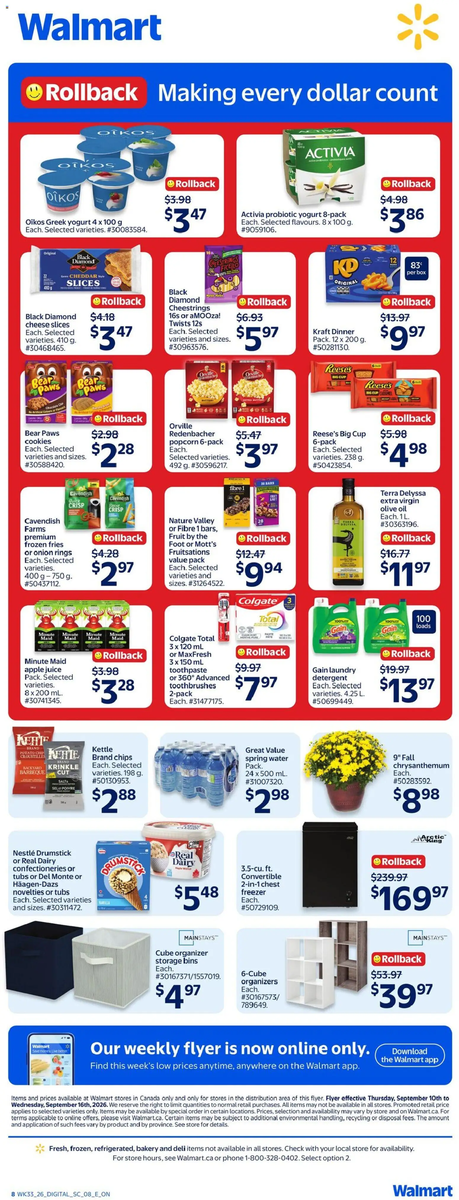 Walmart flyer valid from Sep 10, 2026 | Page: 2