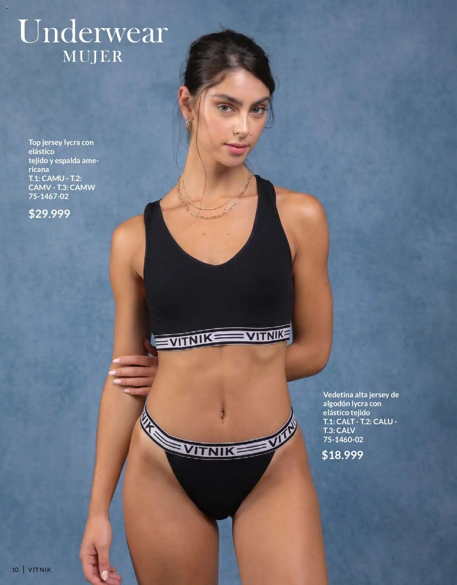 Vitnik - Underwear & Complements │ válido desde el 04/08/2026 | Página: 10 | Productos: Algodón, Top