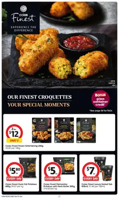 Preview of Coles catalogue - valid from 08/07/2026 | Page: 37 | Products: Duck, Herb, Cheese, Mango