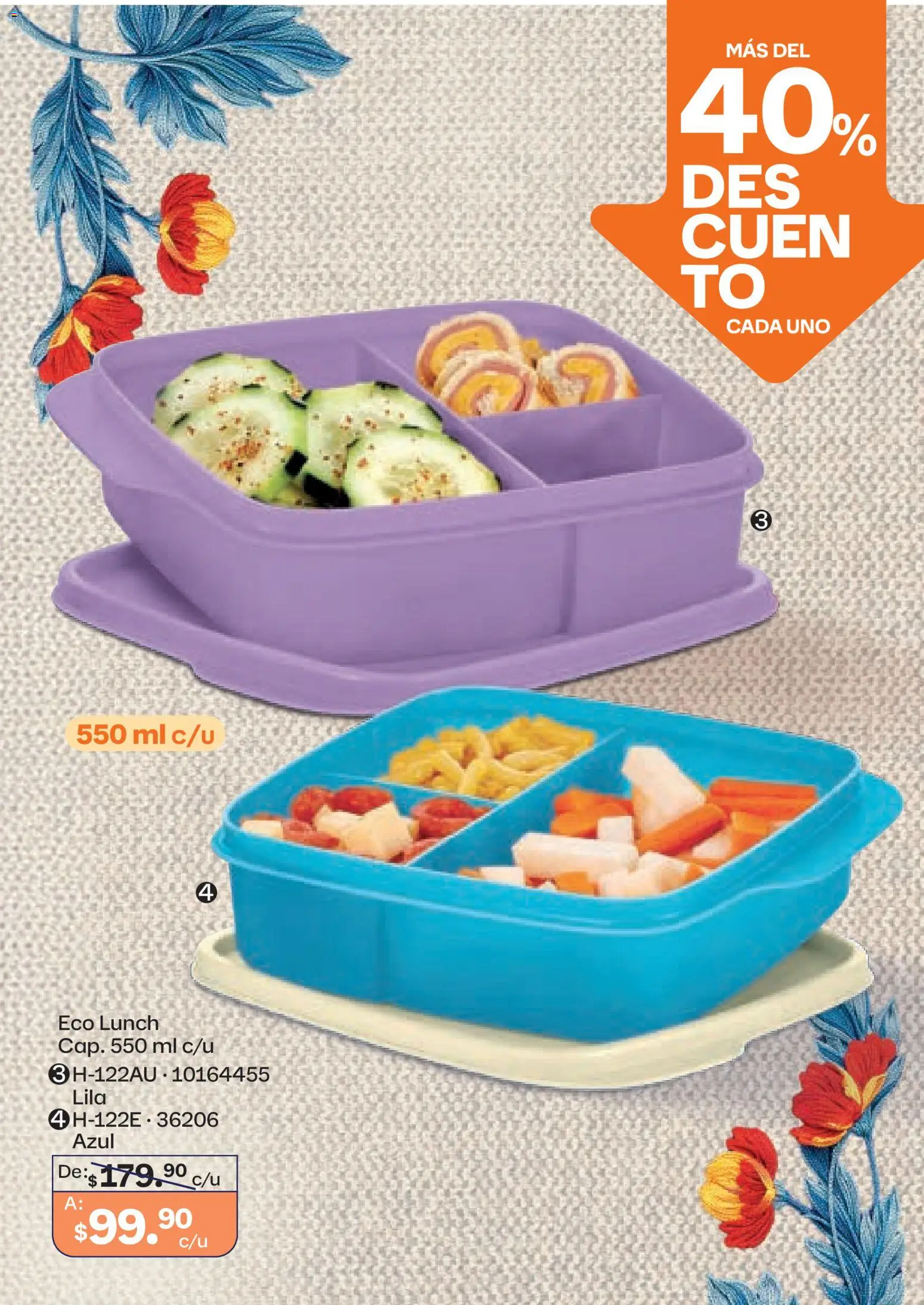 Nuevas ofertas de Tupperware válidas en toda la República Mexicana desde el 23.03.2026. ¡Encuentra las mejores ofertas en Tupperware catálogo! | Página: 23