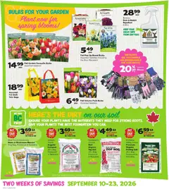 Preview of Thrifty Foods weekly flyer / circulaire from shop Thrifty Foods valid from Sep 10, 2026 | Page: 12