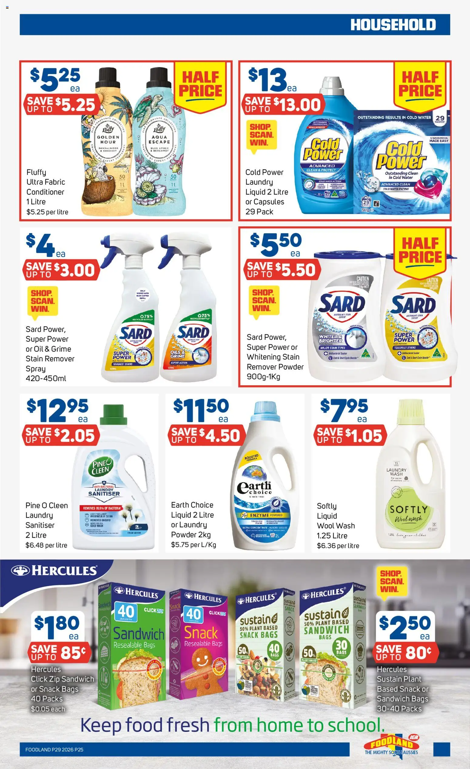 Foodland catalogue - valid from 15/07/2026 | Page: 25 | Products: Food, Capsules, Water, Coconut
