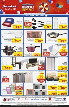 Carrefour ofertas Semanal - Pré-Visualização do folheto da loja Carrefour, válido de 10/09/2026 | Página: 8 | Produtos: Jogo de cama, Travesseiro, Panela, Sal