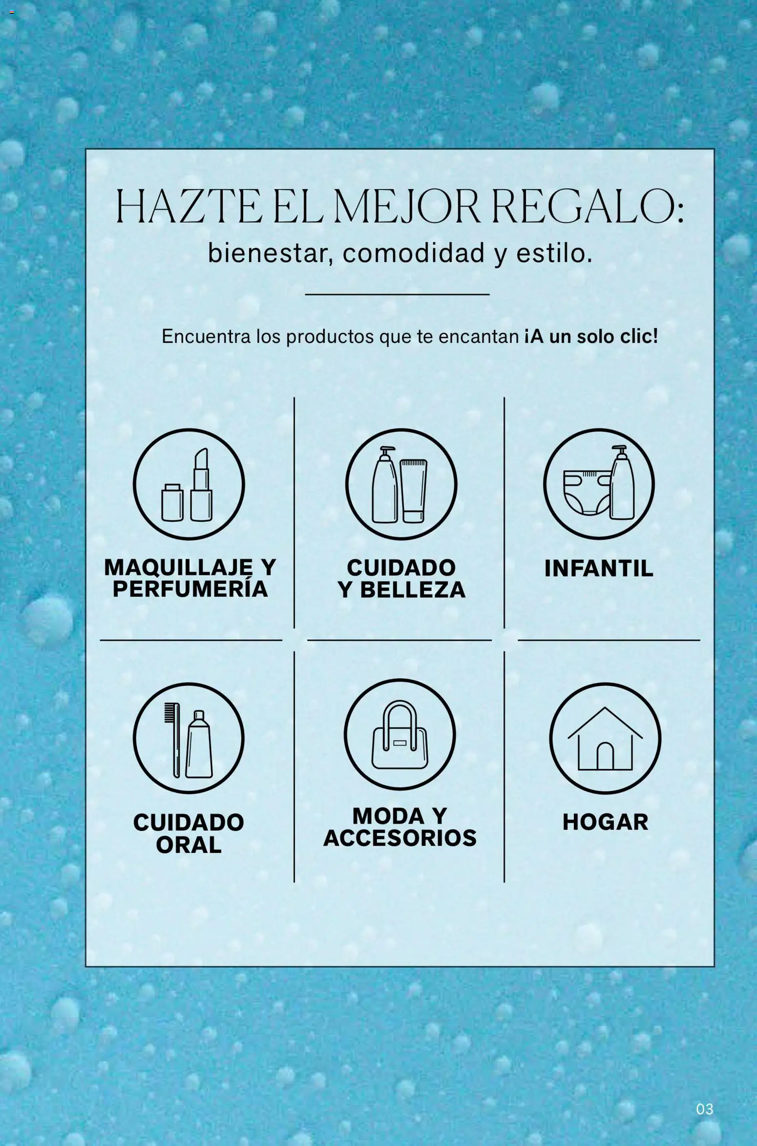 Catálogo Leonisa válido desde 06.03.2026 | Página: 3 | Productos: Té, Maquillaje