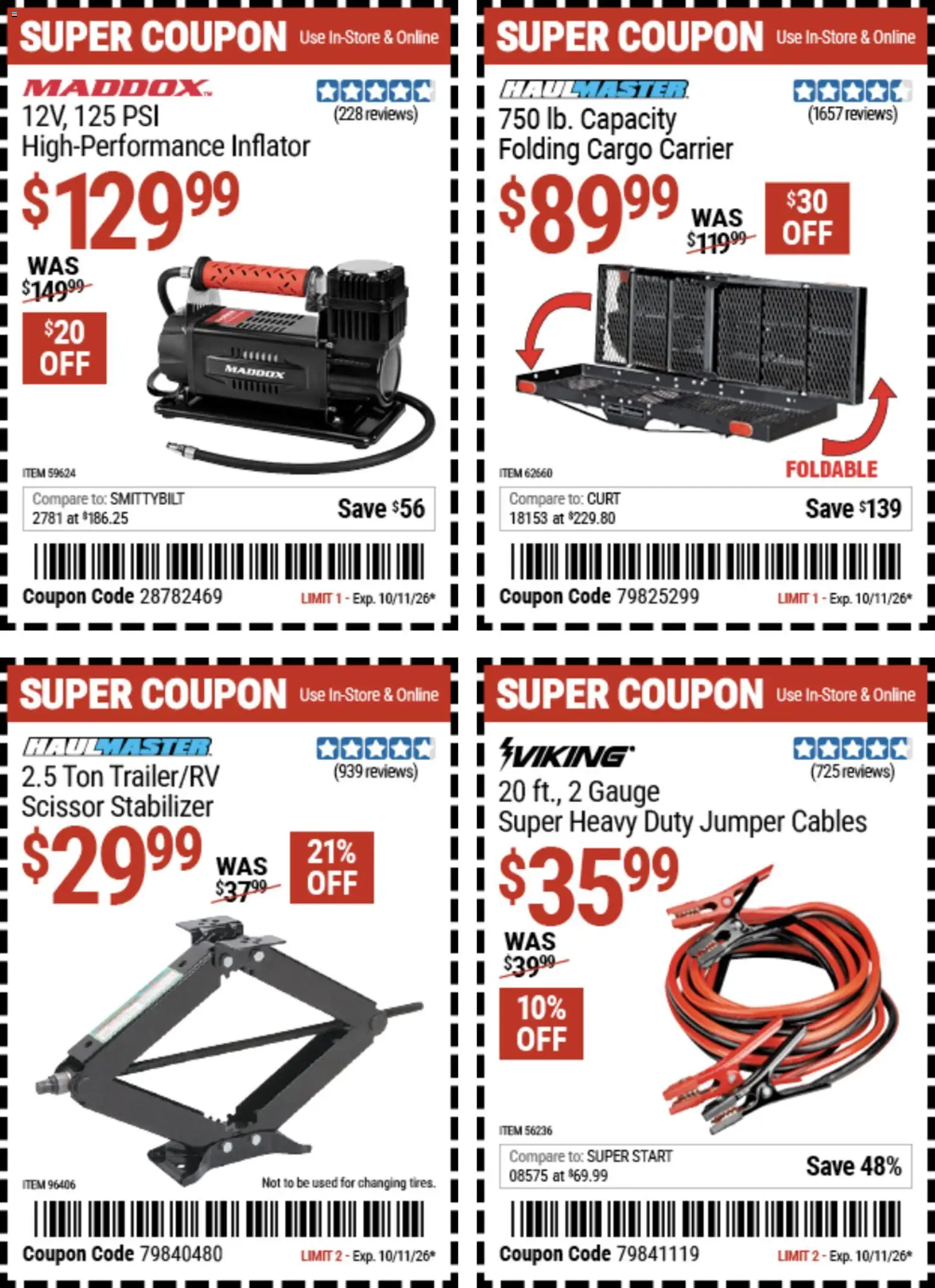 Harbor Freight Weekly Ad - valid from 09/28/2026 | Page: 4