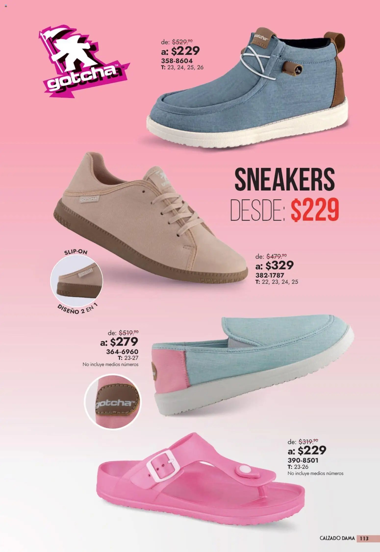 Nuevas ofertas de Andrea válidas en toda la República Mexicana desde el 13/09/2026. ¡Encuentra las mejores ofertas en Andrea catálogo Outlet! | Página: 113