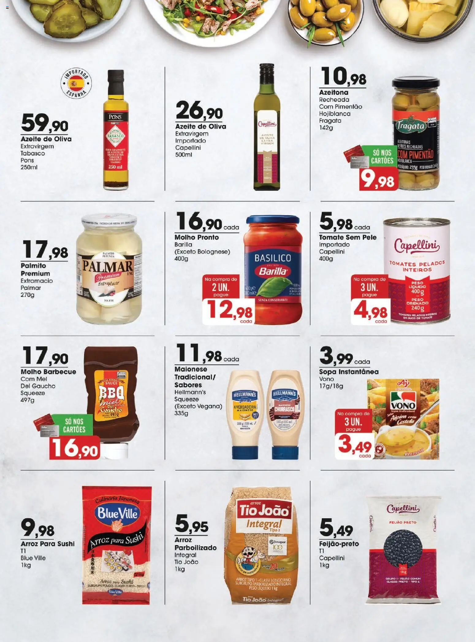 Zaffari Folheto - válido de 12.05.2026 | Página: 3 | Produtos: Feijão, Palmito, Arroz, Mel