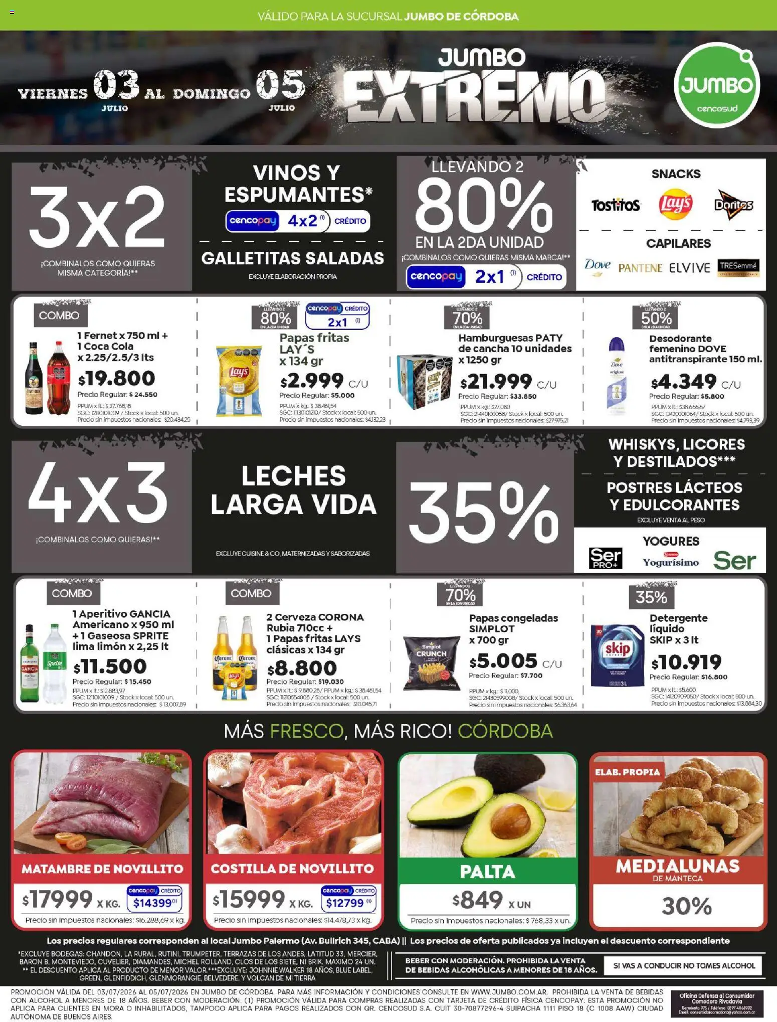 Jumbo - Córdoba │ válido desde el 03/07/2026 | Página: 1