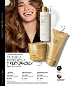 Catálogo Ésika Campaña 15 válido desde el 06.09.2026 | Página: 96 | Productos: Sal, Mascarilla capilar, Acondicionador, Shampoo