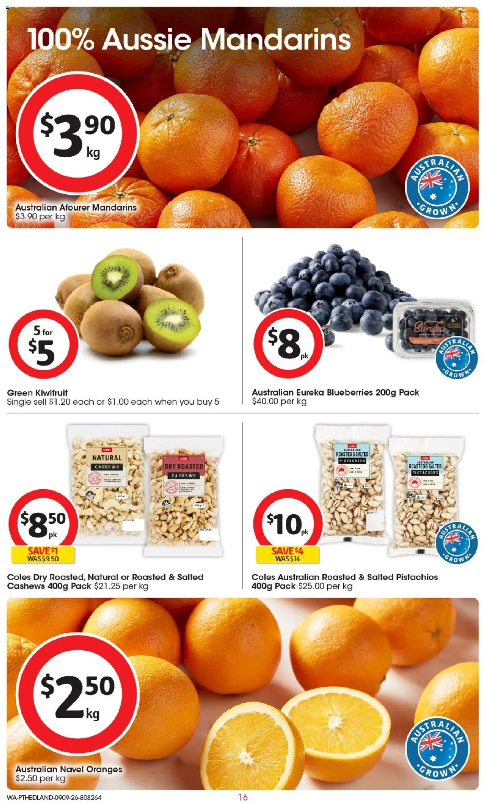 Coles catalogue - valid from 09/09/2026 | Page: 16 | Products: Pork, Beef, Sauce, Tomato