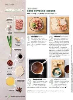 Preview of Woolworths Fresh Ideas magazine - valid from 01.05.2026 | Page: 68 | Products: Pork, Sauce, Garlic, Chilli