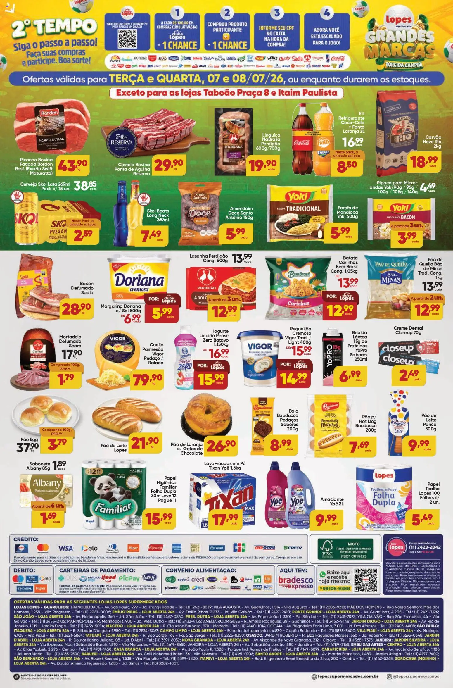 Lopes Supermercados Folheto - válido de 07/07/2026 | Página: 2