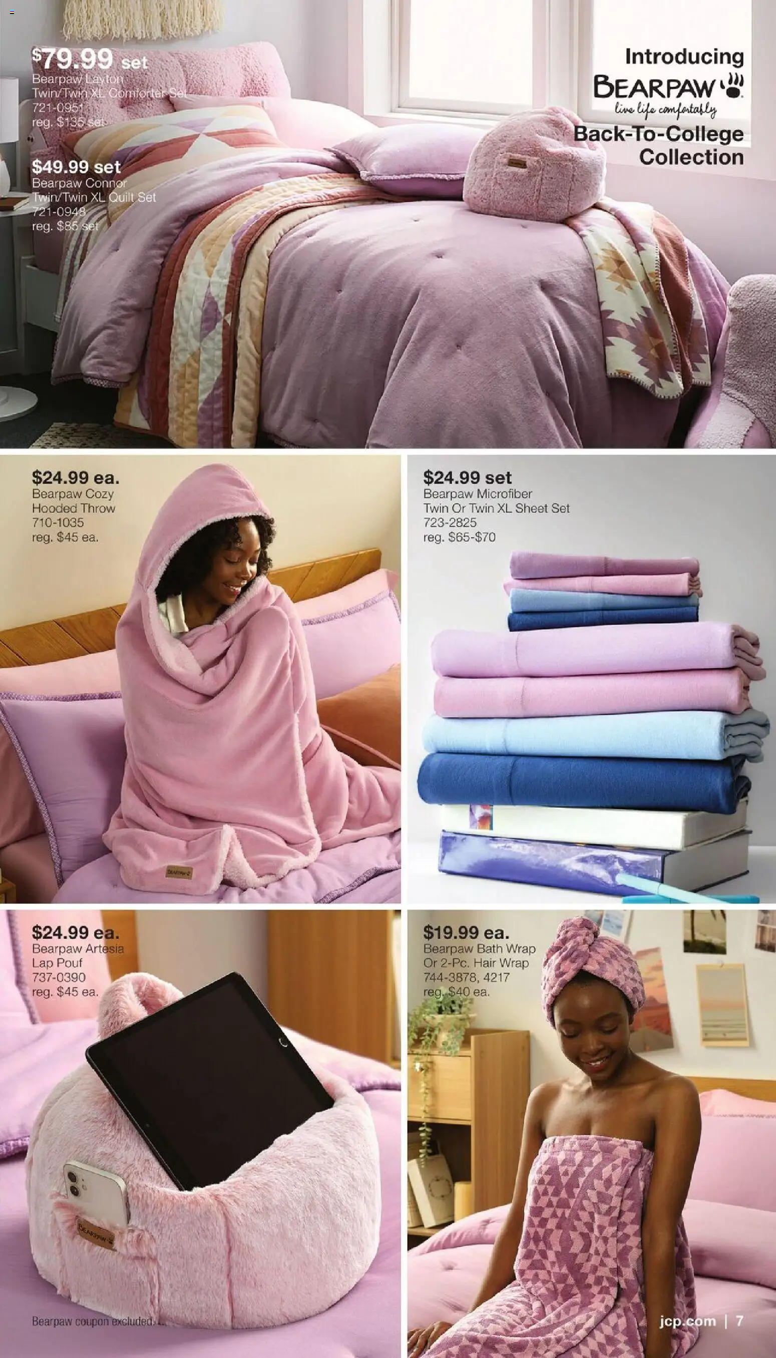 JCPenney Semi-Annual Home Sale - valid from 07/13/2026 | Page: 6 | Products: Bath, Quilt, Comforter, Sheet