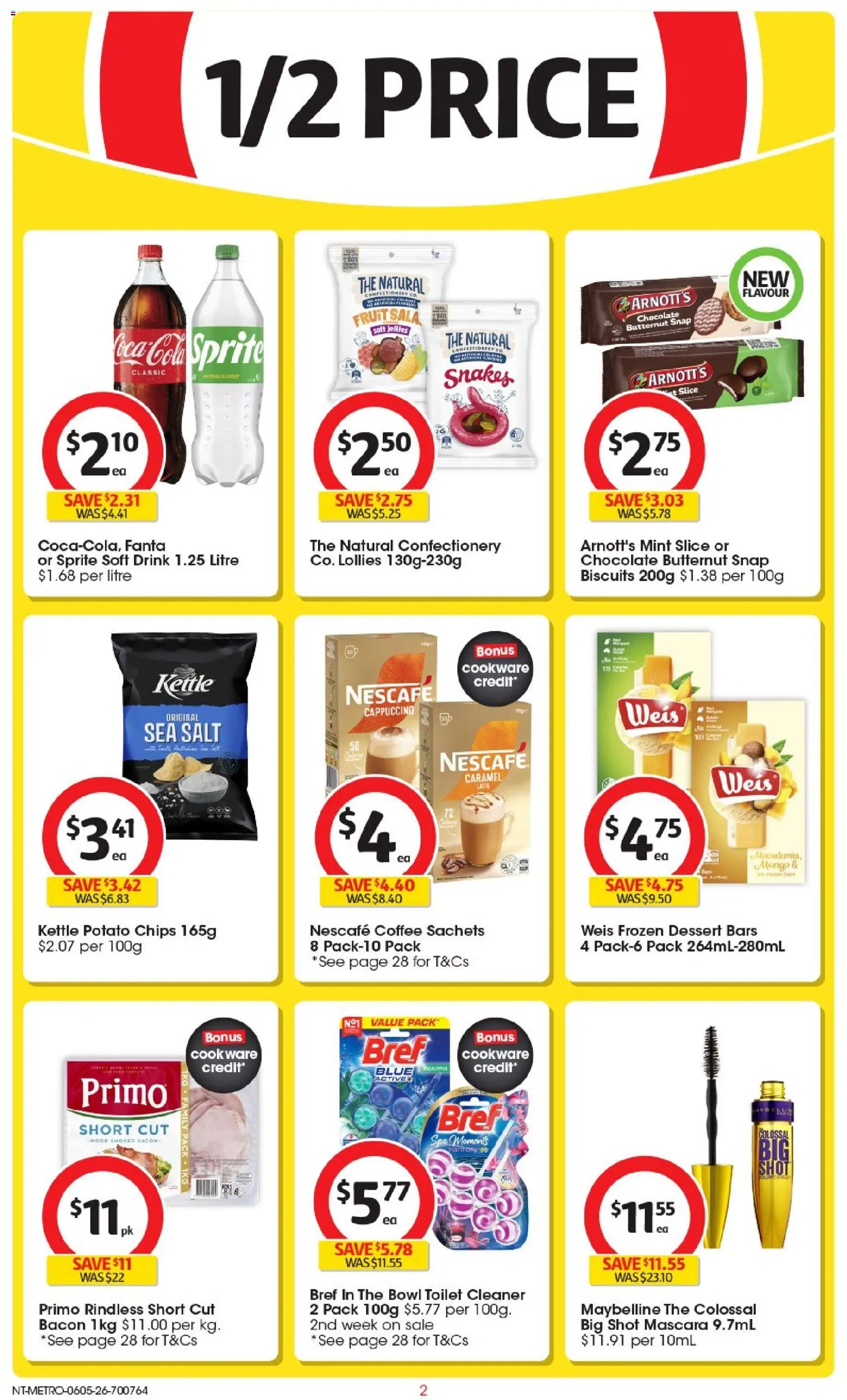 Coles catalogue - valid from 06.05.2026 | Page: 3 | Products: Box, Pork, Socks