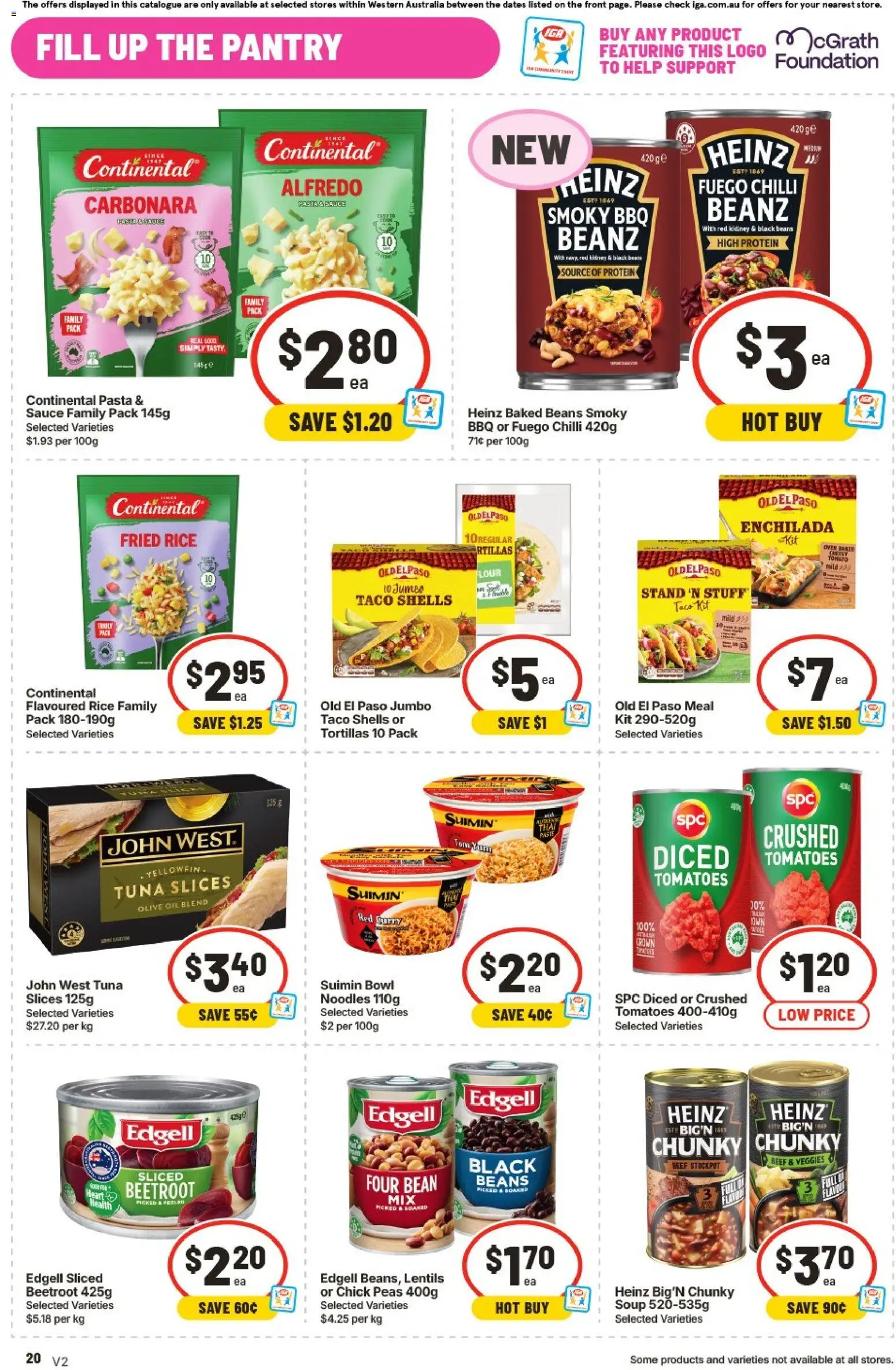 IGA catalogue - valid from 23/09/2026 | Page: 28 | Products: Curry, Rice, Chilli, Foundation