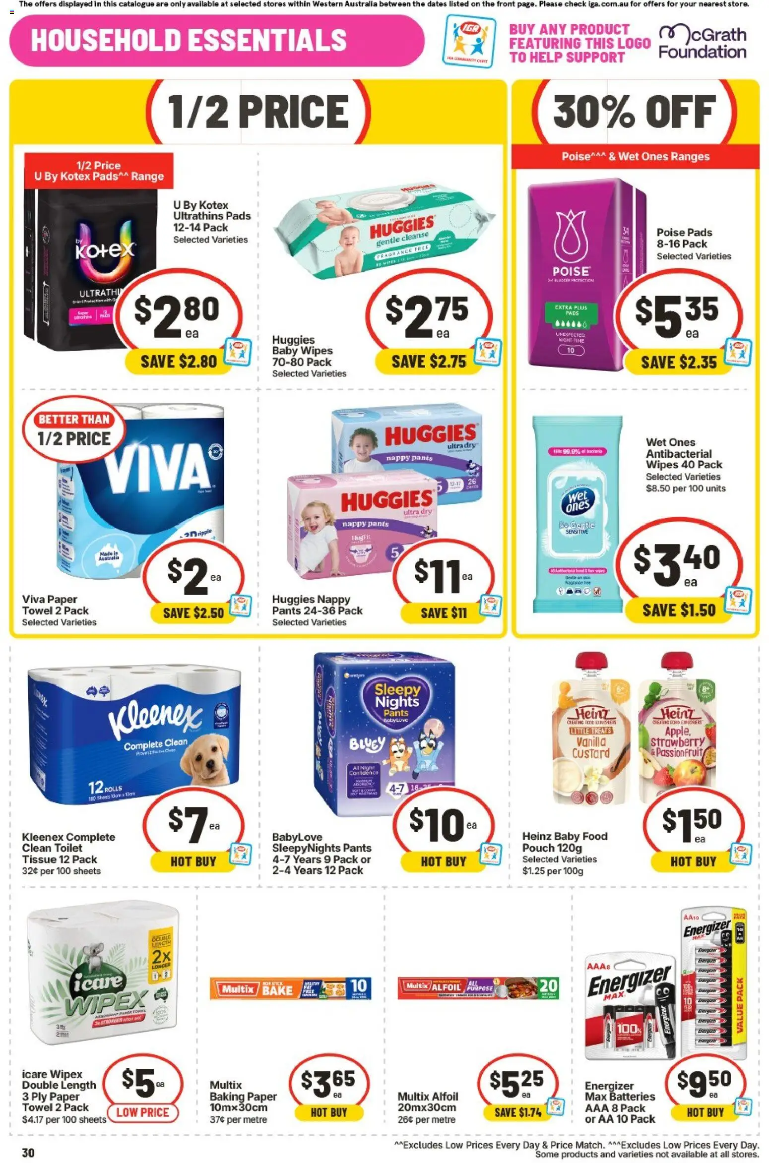 IGA catalogue - valid from 09/09/2026 | Page: 31 | Products: Food, Toilet, Household, Fragrance