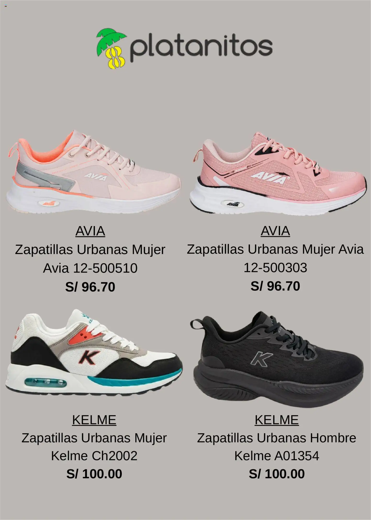 Catálogo Platanitos válido desde 19/08/2026 | Página: 5 | Productos: Zapatillas
