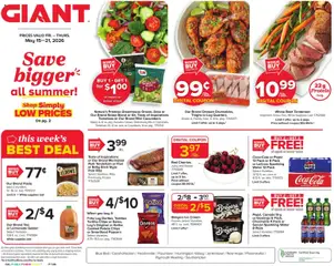 Preview of Giant weekly ads valid from 15.05.2026