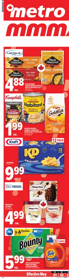 Preview of Metro weekly flyer - Québec from shop Metro valid from 21.05.2026