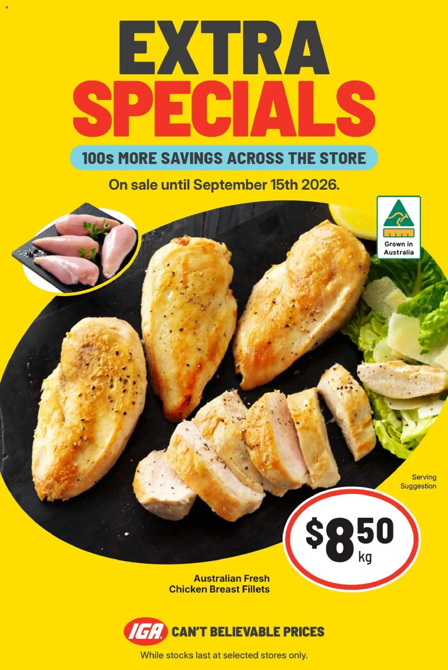 IGA catalogue - valid from 09/09/2026 | Page: 1