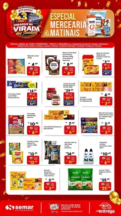 Semar Supermercado ofertas Mercearia e Matinais - Pré-Visualização do folheto da loja Semar Supermercado, válido de 22/09/2026