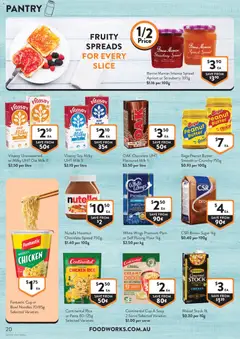 Preview of Foodworks catalogue NSW - valid from 16/09/2026 | Page: 20