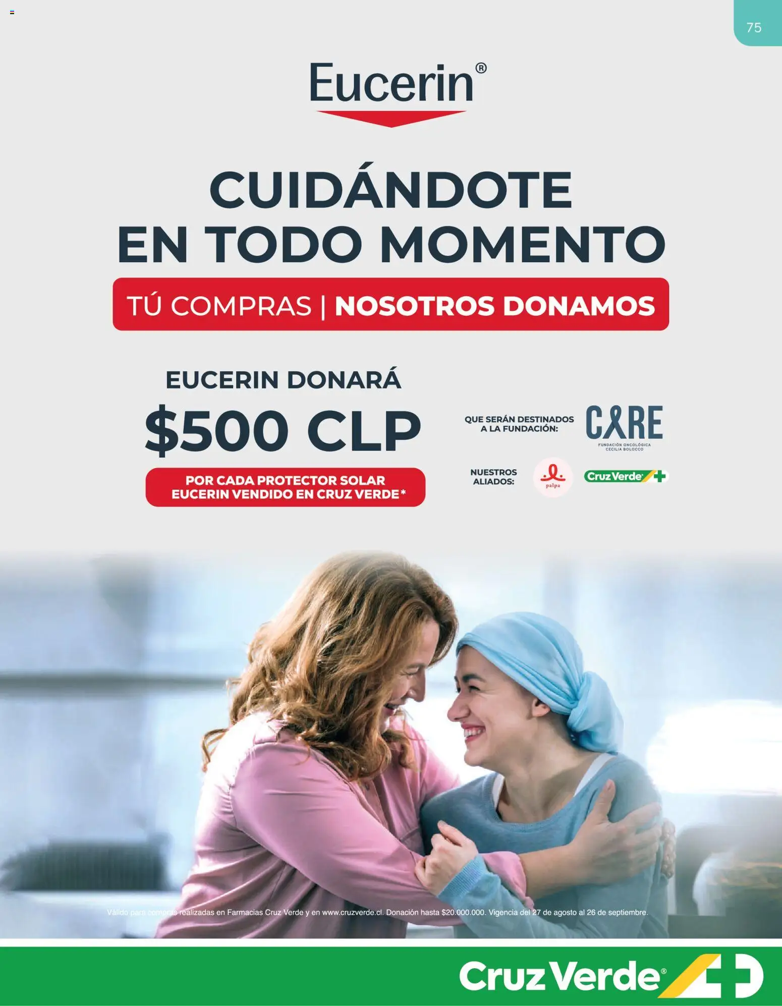 Cruz Verde - Dermocosmética │ válido desde el 31.08.2026 | Página: 75 | Productos: Protector solar