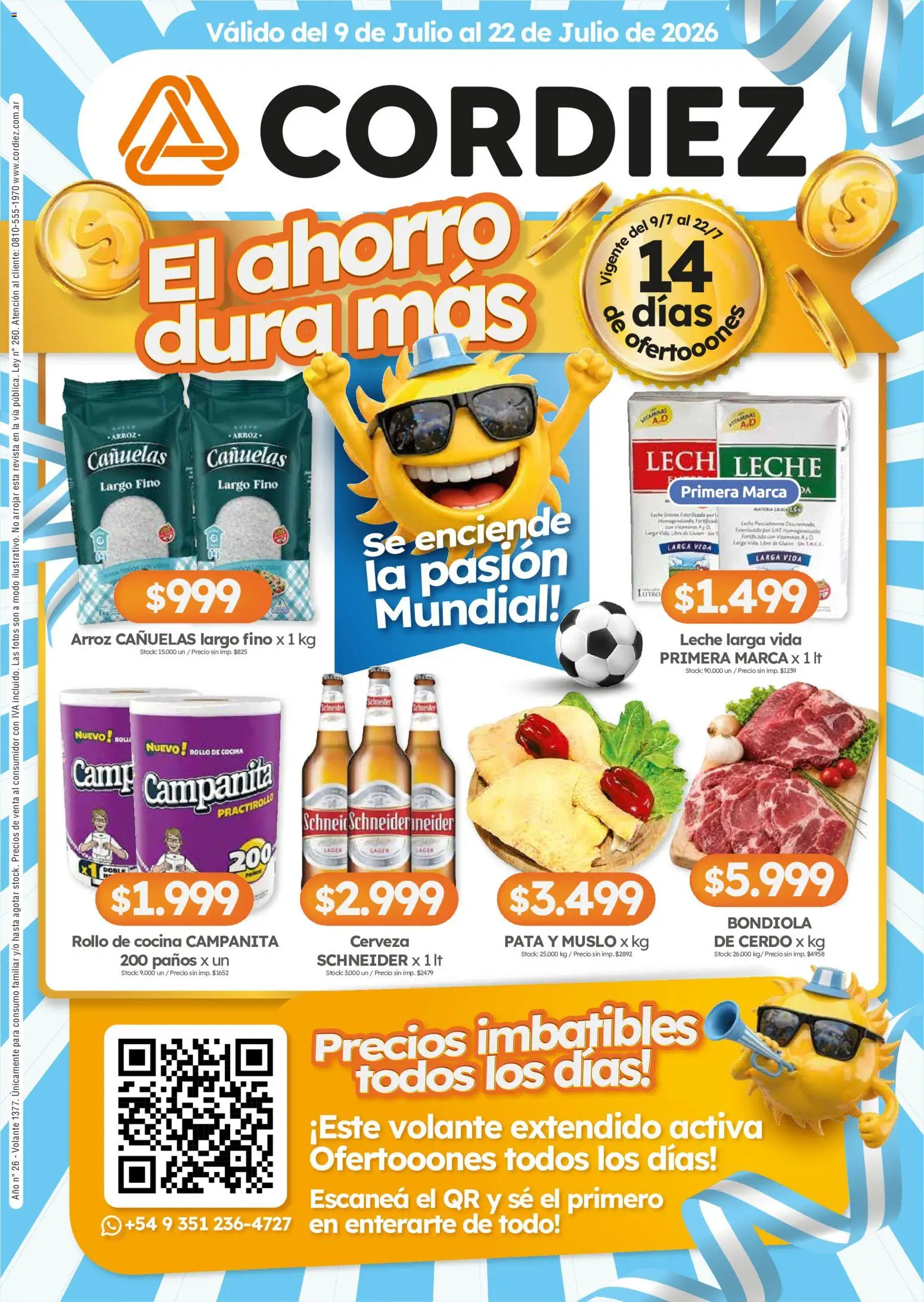 Cordiez ofertas (09/07/2026 catalogue cover