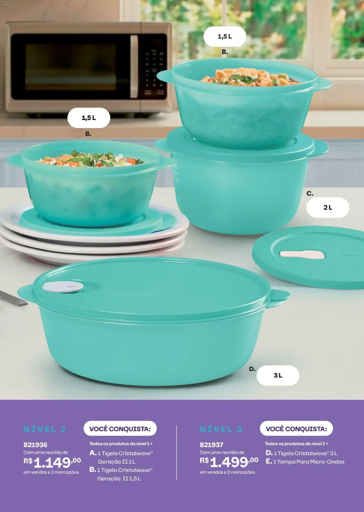 Tupperware Folheto - válido de 01/10/2026 | Página: 59 | Produtos: Microondas, Tigela