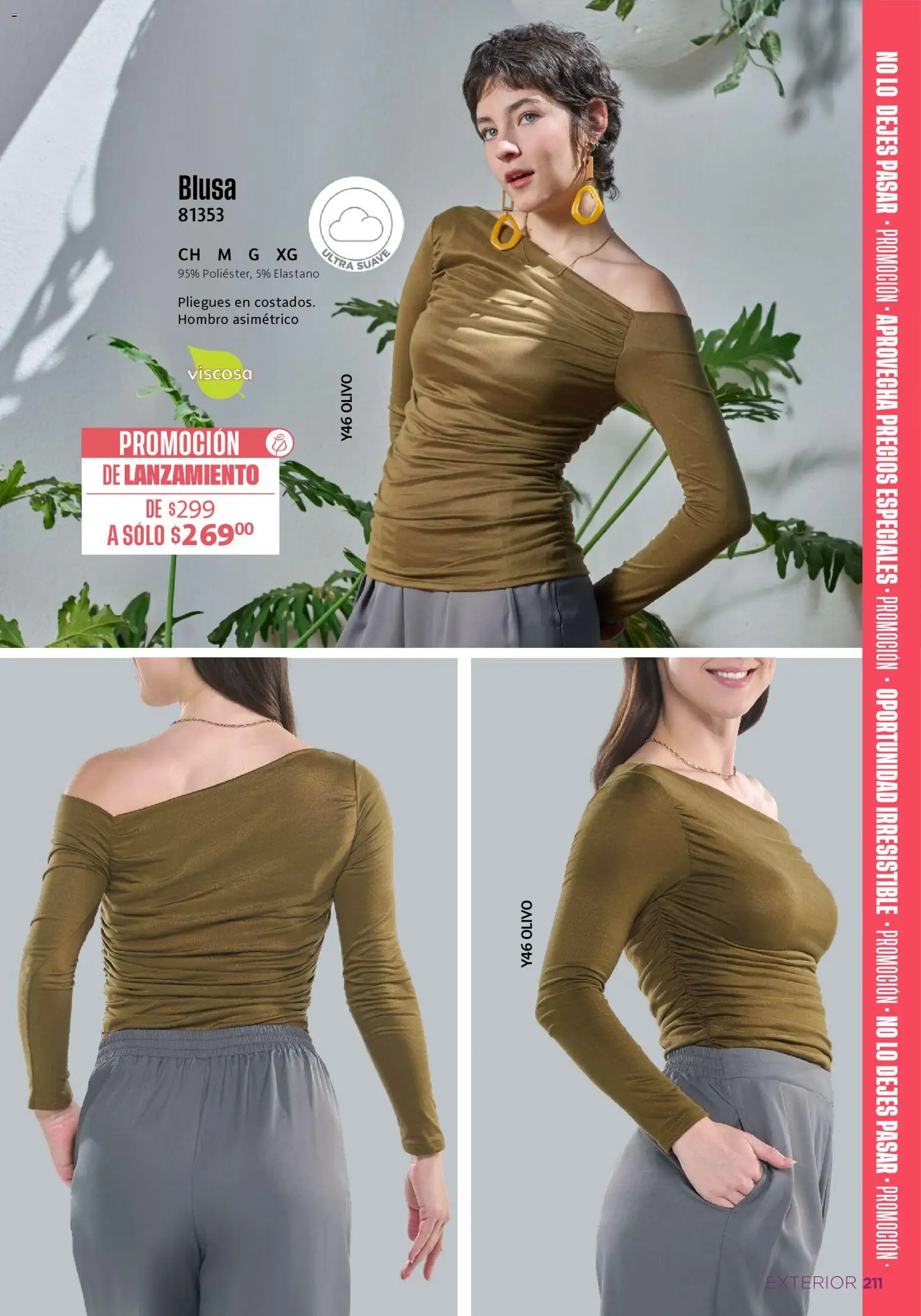 Nuevas ofertas de Ilusión válidas en toda la República Mexicana desde el 01/08/2026. ¡Encuentra las mejores ofertas en Ilusión catálogo Otoño! | Página: 213 | Productos: Blusa