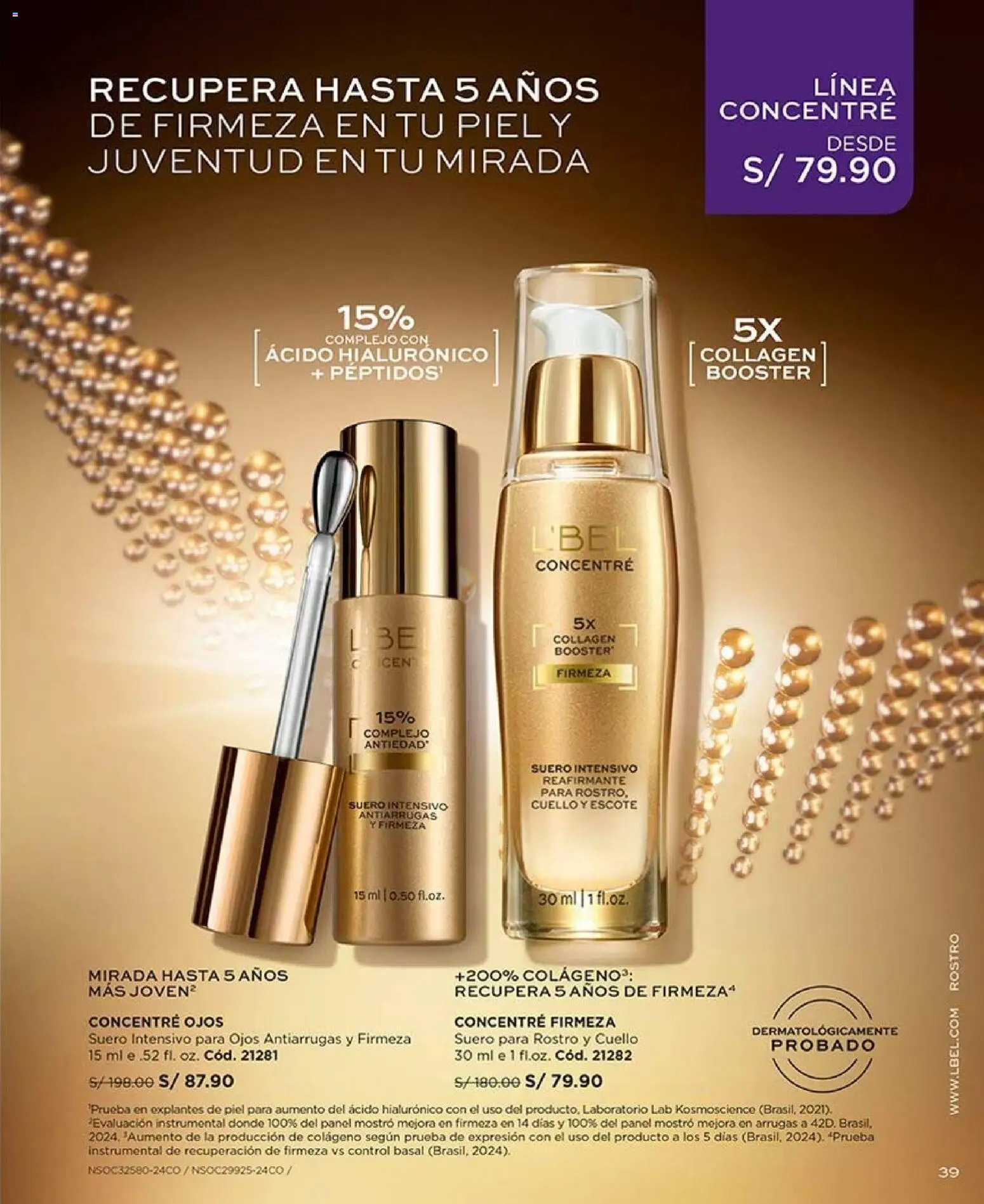 Catálogo L'Bel válido desde 11/07/2026 | Página: 39 | Productos: Cuello