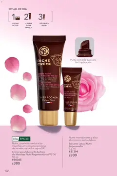 Vista previa de Yves Rocher campaña 9 2026, nuevo folleto de la tienda, válido en México a partir del 23/06/2026 | Página: 106 | Productos: Crema, Contorno, Bálsamo