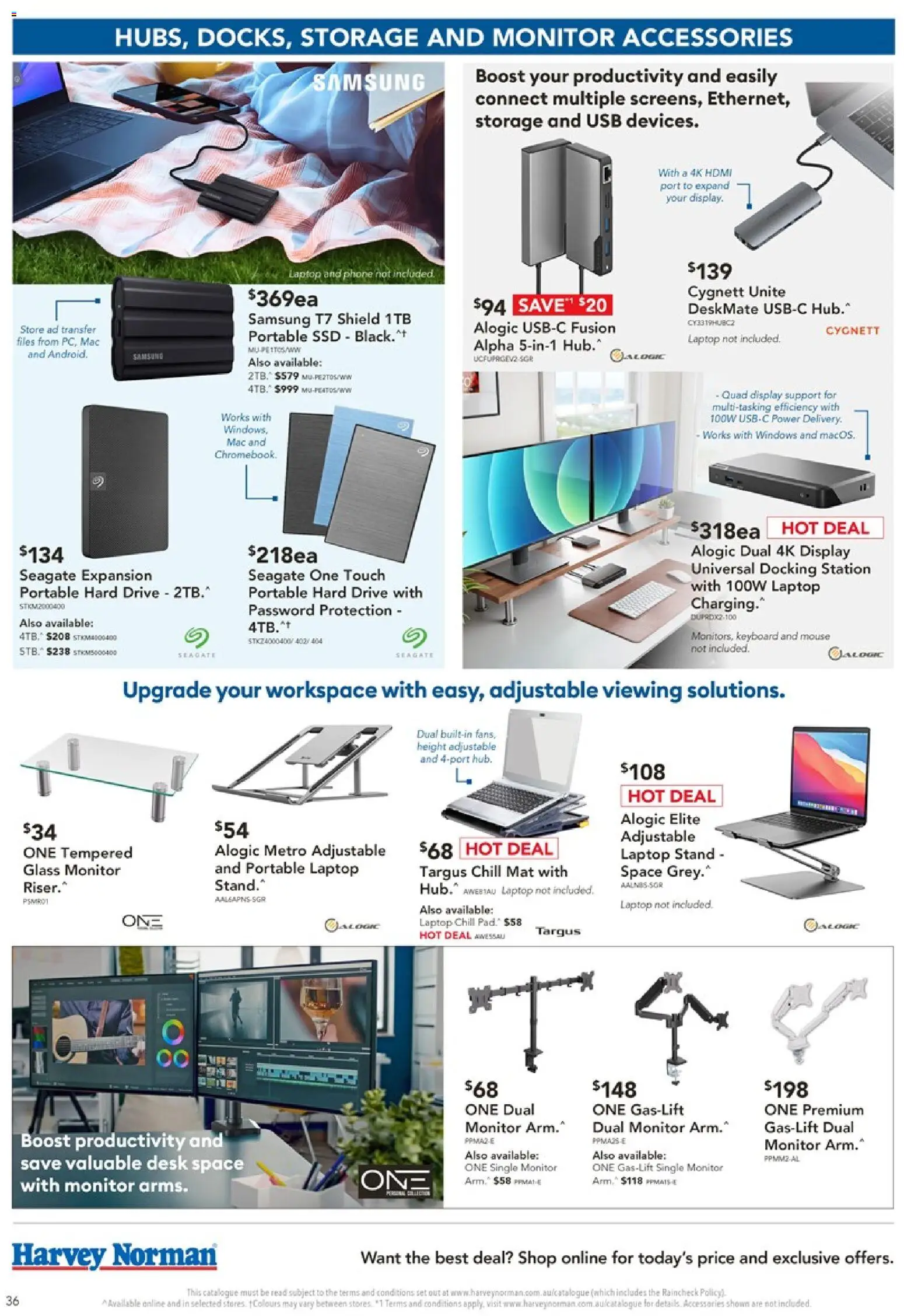 Harvey Norman catalogue - valid from 06.03.2026 | Page: 36 | Products: Accessories, Phone, Laptop, Portable