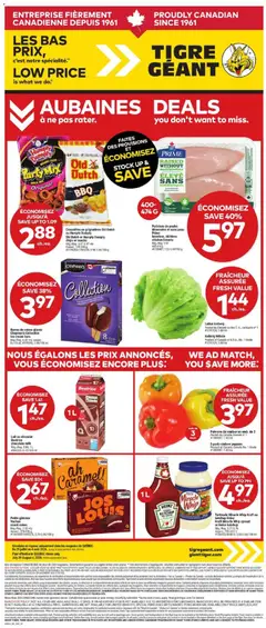 Preview of Giant Tiger weekly flyer / circulaire from shop Giant Tiger valid from Jul 29, 2026
