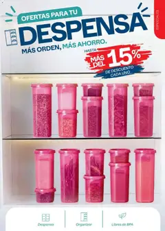 Vista previa de Tupperware catálogo, nuevo folleto de la tienda, válido en México a partir del 15/06/2026 | Página: 65 | Productos: Despensa