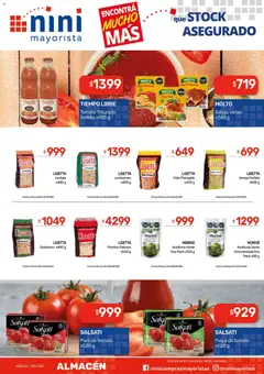 Vista previa NINI Mayorista ofertas válido desde el 25.05.2026 | Página: 26 | Productos: Arveja, Arvejas, Garbanzos, Tomate