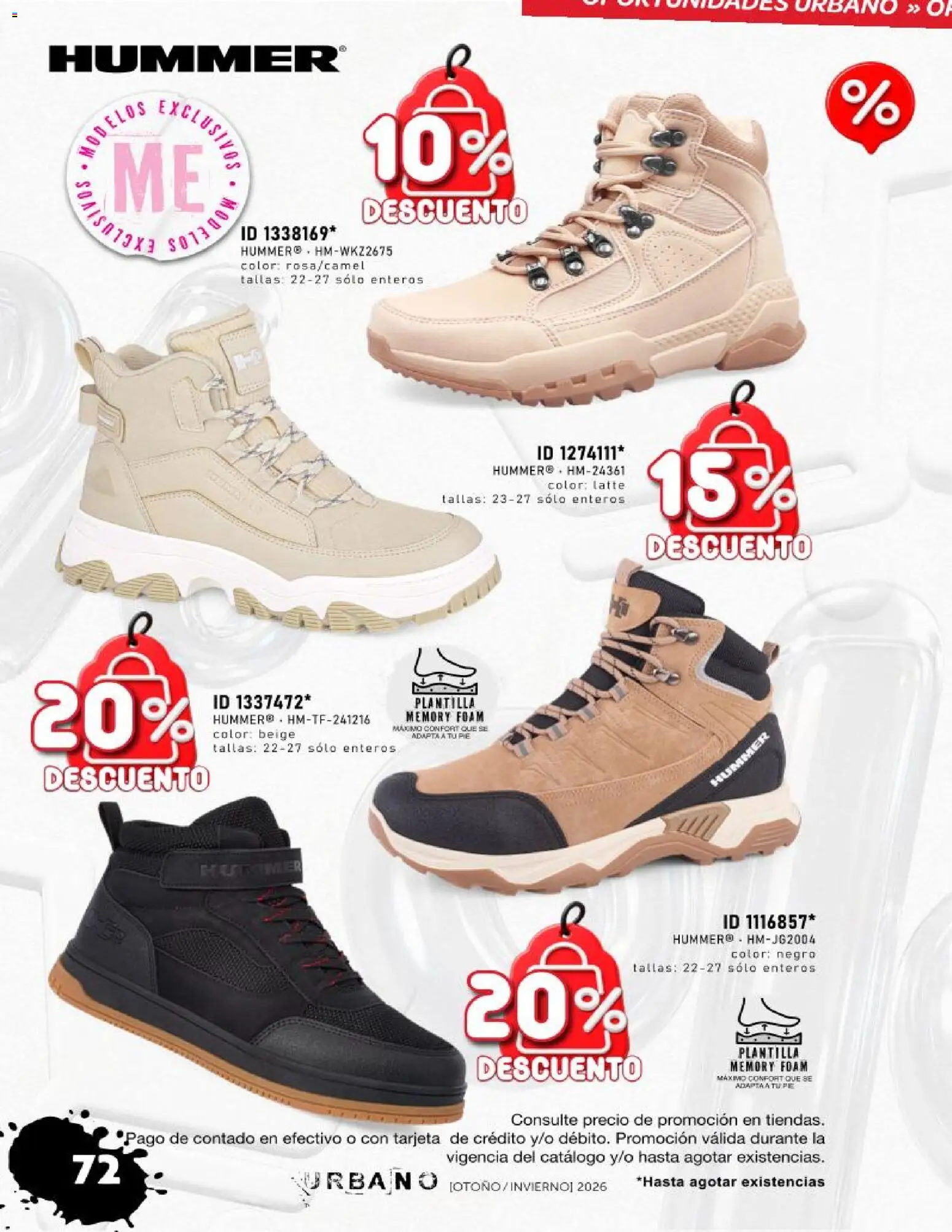 Nuevas ofertas de Price Shoes válidas en toda la República Mexicana desde el 15/10/2026. ¡Encuentra las mejores ofertas en Price Shoes catálogo Urbano! | Página: 70