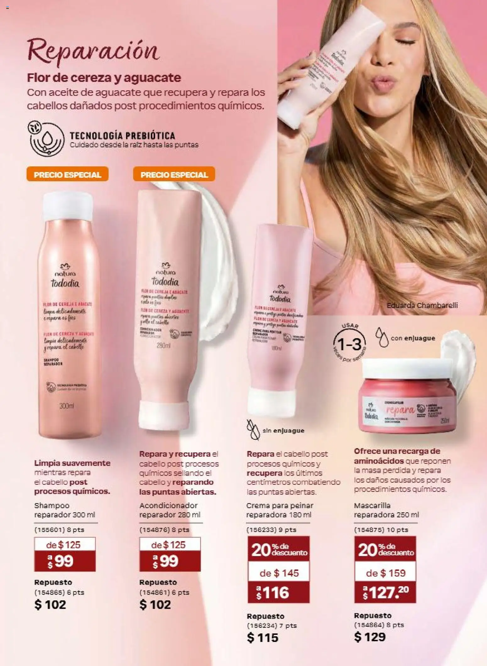Nuevas ofertas de Natura válidas en toda la República Mexicana desde el 11/09/2026. ¡Encuentra las mejores ofertas en Natura campaña 14 2026! | Página: 133 | Productos: Aceite, Aguacate, Mascarilla, Aceite de aguacate
